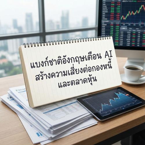 แบงก์ชาติอังกฤษเตือน AI สร้างความเสี่ยงต่อกองหนี้และตลาดหุ้น