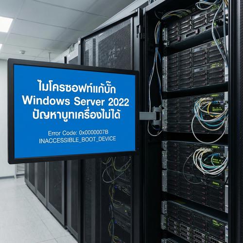 ไมโครซอฟท์แก้บั๊ก Windows Server 2022 ปัญหาบูทเครื่องไม่ได้