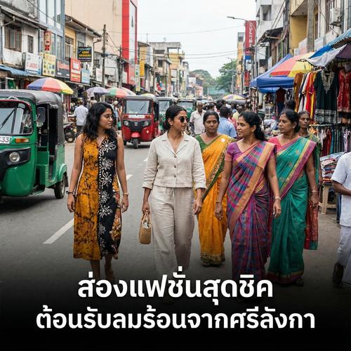 ส่องแฟชั่นสุดชิคต้อนรับลมร้อนจากศรีลังกา