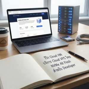 รีวิว Cloud HM บริการ Cloud VPS ไทย NVMe All Flash สำหรับ Developer