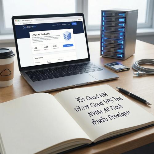 รีวิว Cloud HM บริการ Cloud VPS ไทย NVMe All Flash สำหรับ Developer