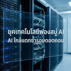 ยุคเทคโนโลยีฟองสบู่ AI ใกล้แตกซ้ำรอยดอตคอม