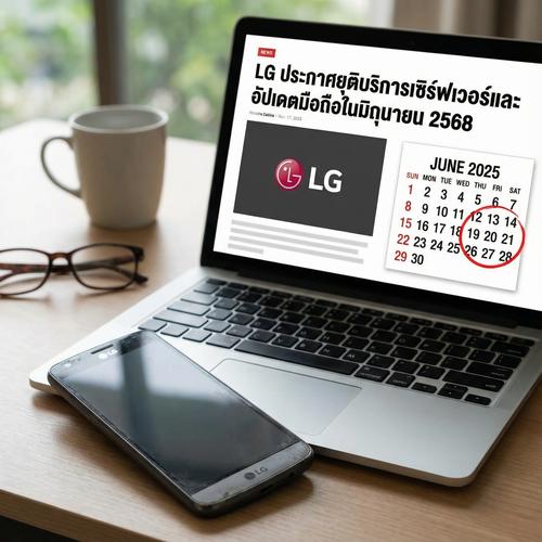 LG ประกาศยุติบริการเซิร์ฟเวอร์และอัปเดตมือถือในมิถุนายน 2568