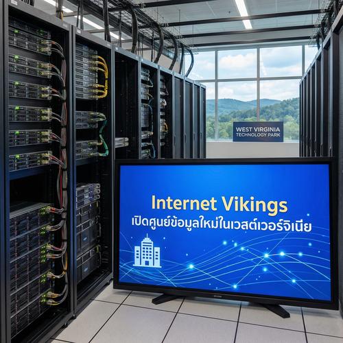 Internet Vikings เปิดศูนย์ข้อมูลใหม่ในเวสต์เวอร์จิเนีย