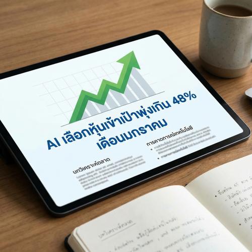 AI เลือกหุ้นเข้าเป้าพุ่งเกิน 48% เดือนมกราคม