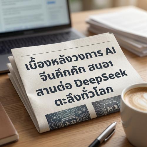 เบื้องหลังวงการ AI จีนคึกคัก สานต่อ DeepSeek ตะลึงทั่วโลก