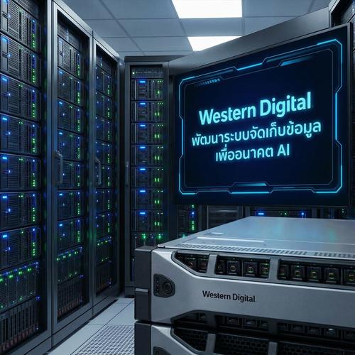 Western Digital พัฒนาระบบจัดเก็บข้อมูลเพื่ออนาคต AI