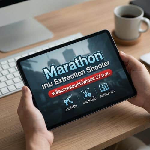 Marathon เกม Extraction Shooter พร้อมทดสอบเซิร์ฟเวอร์ 27 ก.พ.