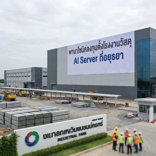 พานาโซนิคลงทุนตั้งโรงงานวัสดุ AI Server ที่อยุธยา