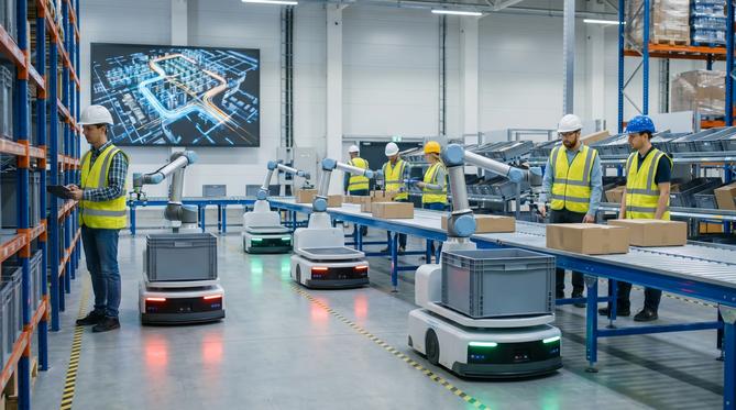 AI Robot Warehouse